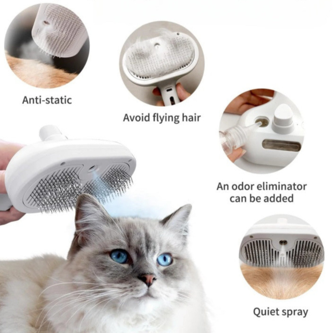 SteamGroom Pet Brush