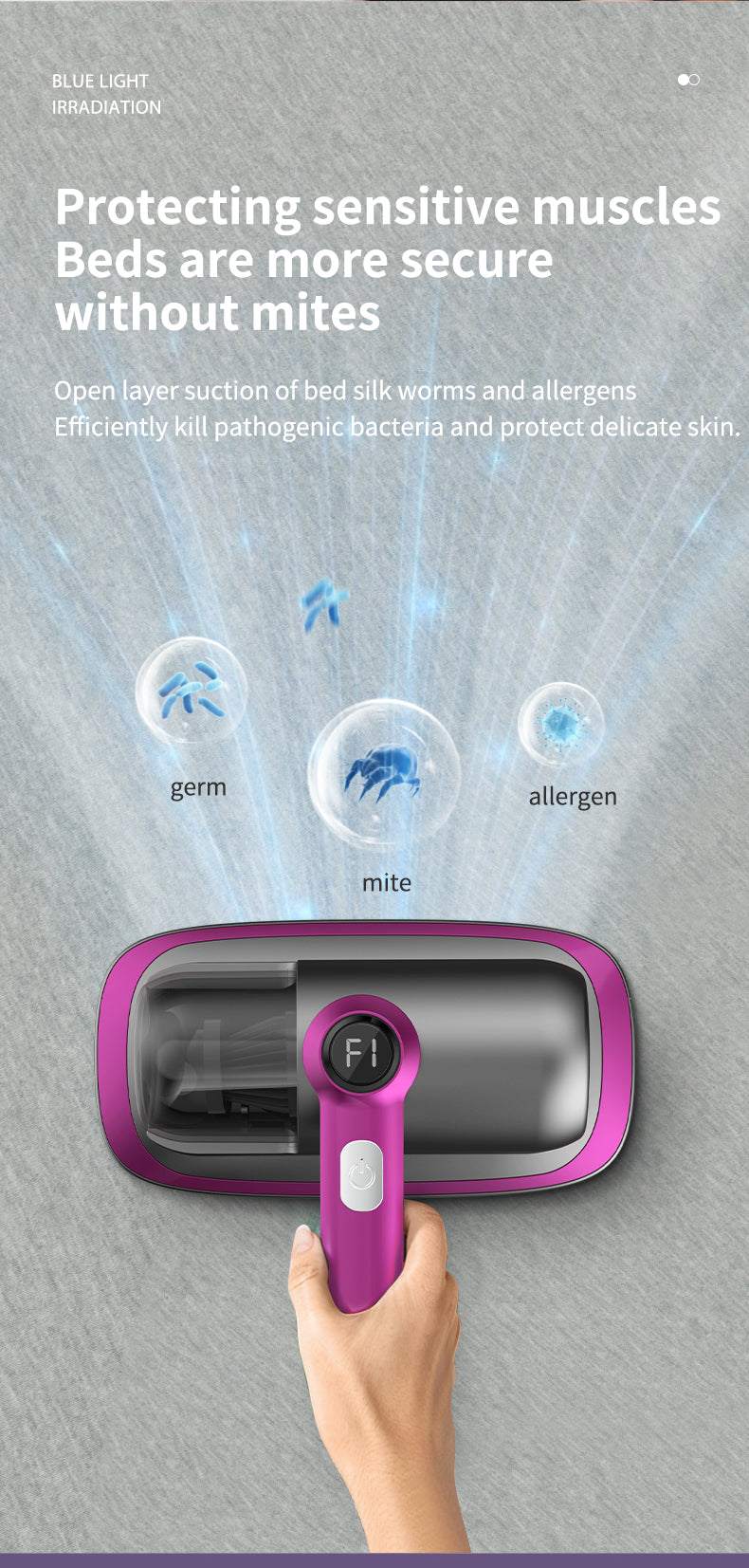 Getriebener Ultra -Matratze Deep Purifier