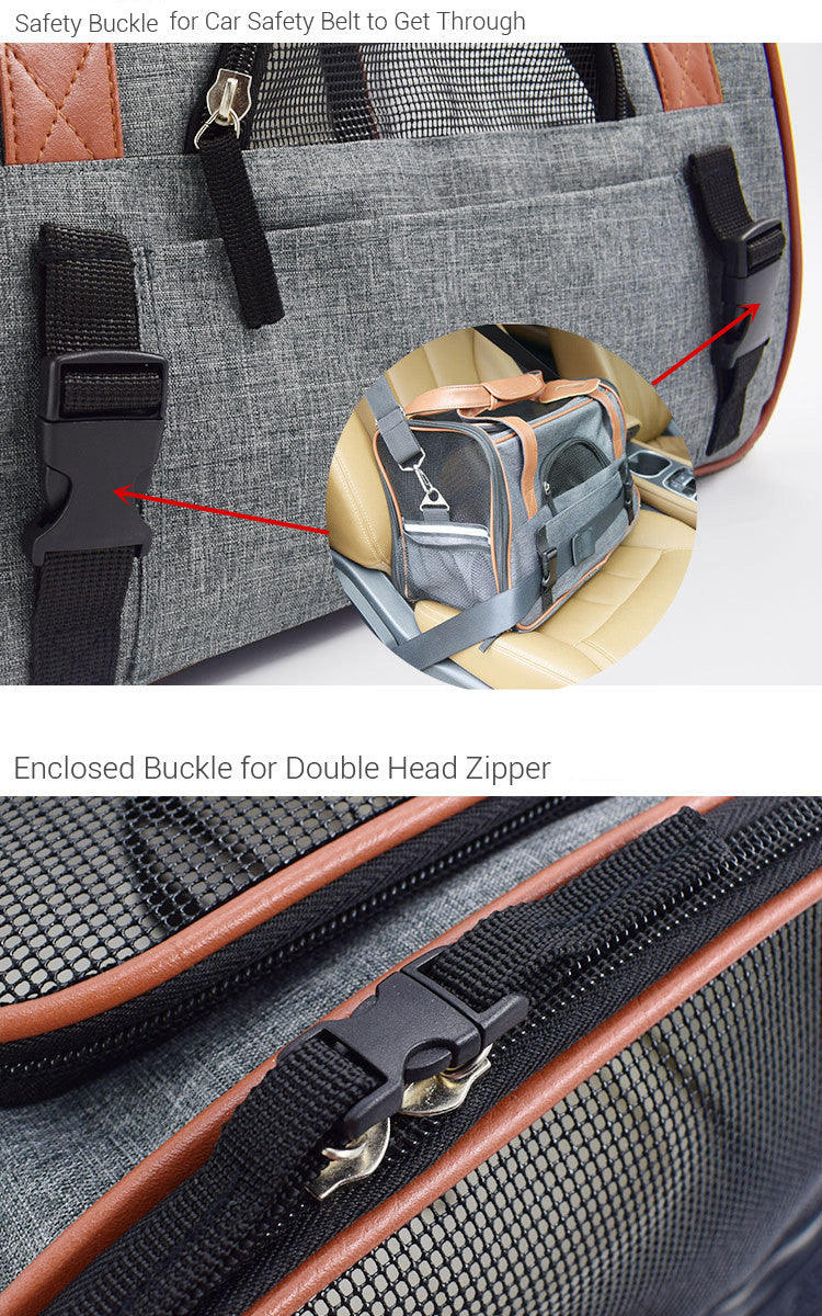 2025 Stylish Foldable Pet Travel Carrier