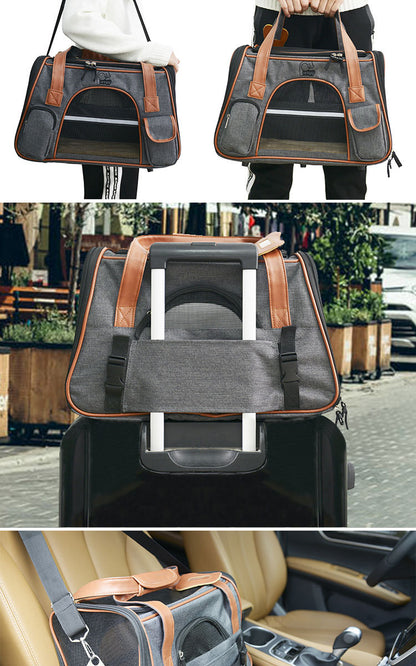 2025 Stylish Foldable Pet Travel Carrier