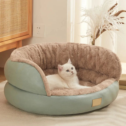 Plush Anti-Anxiety Cotton Bed "CloudNest"