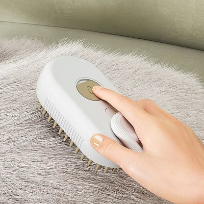 3-in-1 Grooming Steam Brush