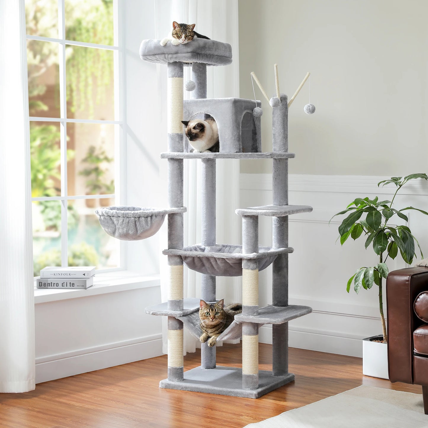 180cm "Shadow" Cat Tree Tower 15 Colors