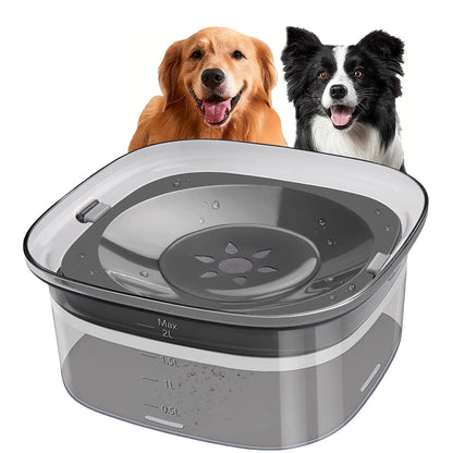 2L Spill-Proof Dog Water Bowl