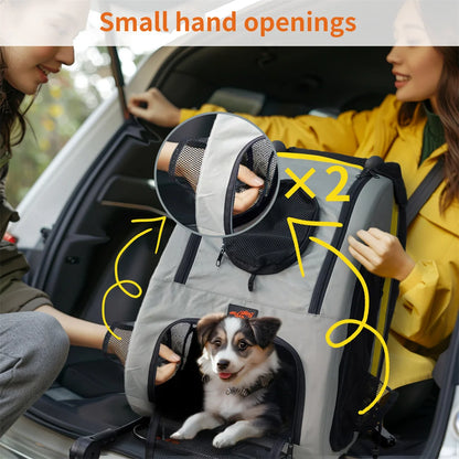 Seggiolino auto e passeggino multifunzionale 2 in 1 per animali domestici