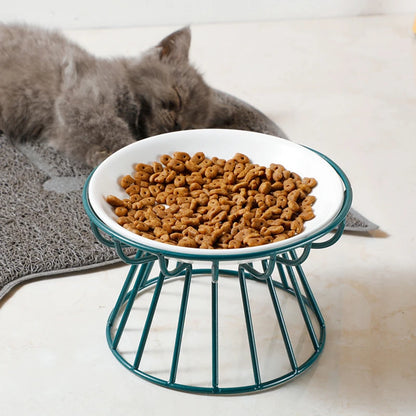 Nordic Style Pet Feeding Ceramic Bowl