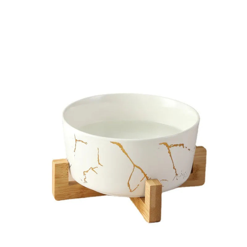 Babmboo Ceramic "Maison de Pet" Marble Bowl