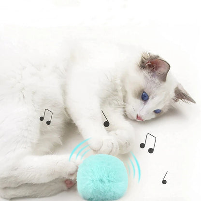 2025 "Fluffy" Interactive Catnip Sound Ball