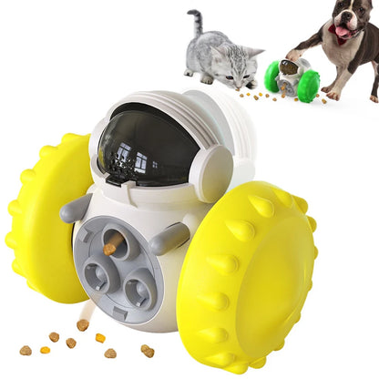 Interactive Pet Puzzle Feeder – Tumbler Balance Toy