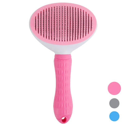 Self-cleaning Pet Hair Remove Brush