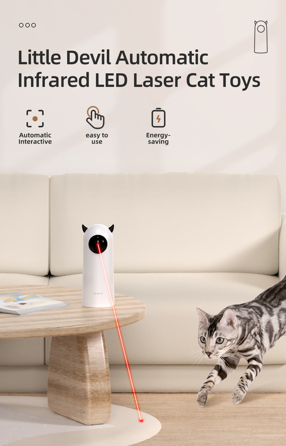 CatChase Pro – Smart Laser Pet Toy