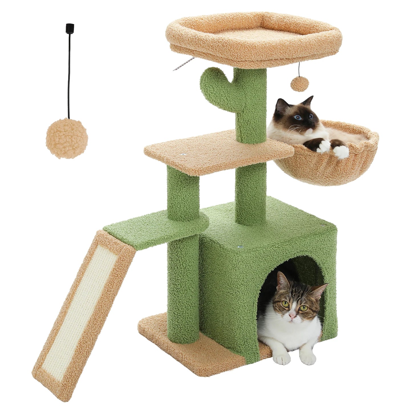 Torre per gatti piccola "Junior" da 80 cm