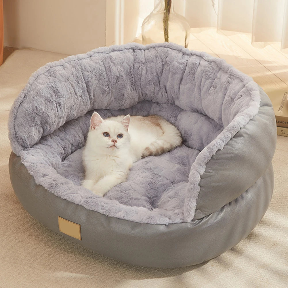 Plush Anti-Anxiety Cotton Bed "CloudNest"