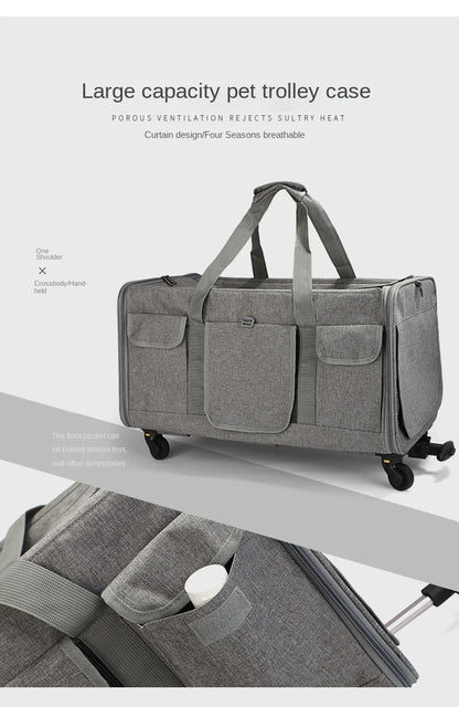 2025 Extra Large Classy Trolley Case Oxford