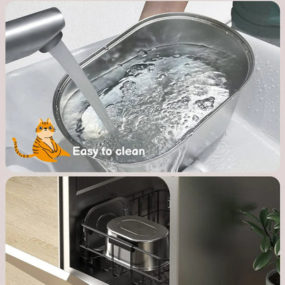 3.2L Smart Stainless Steel Cat Water Fountain