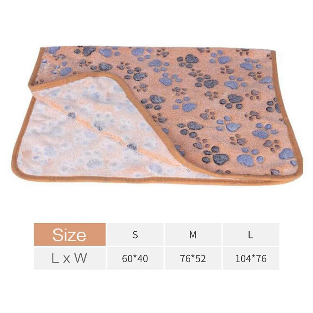 Ultra Soft Coral Fleece Pet Blanket