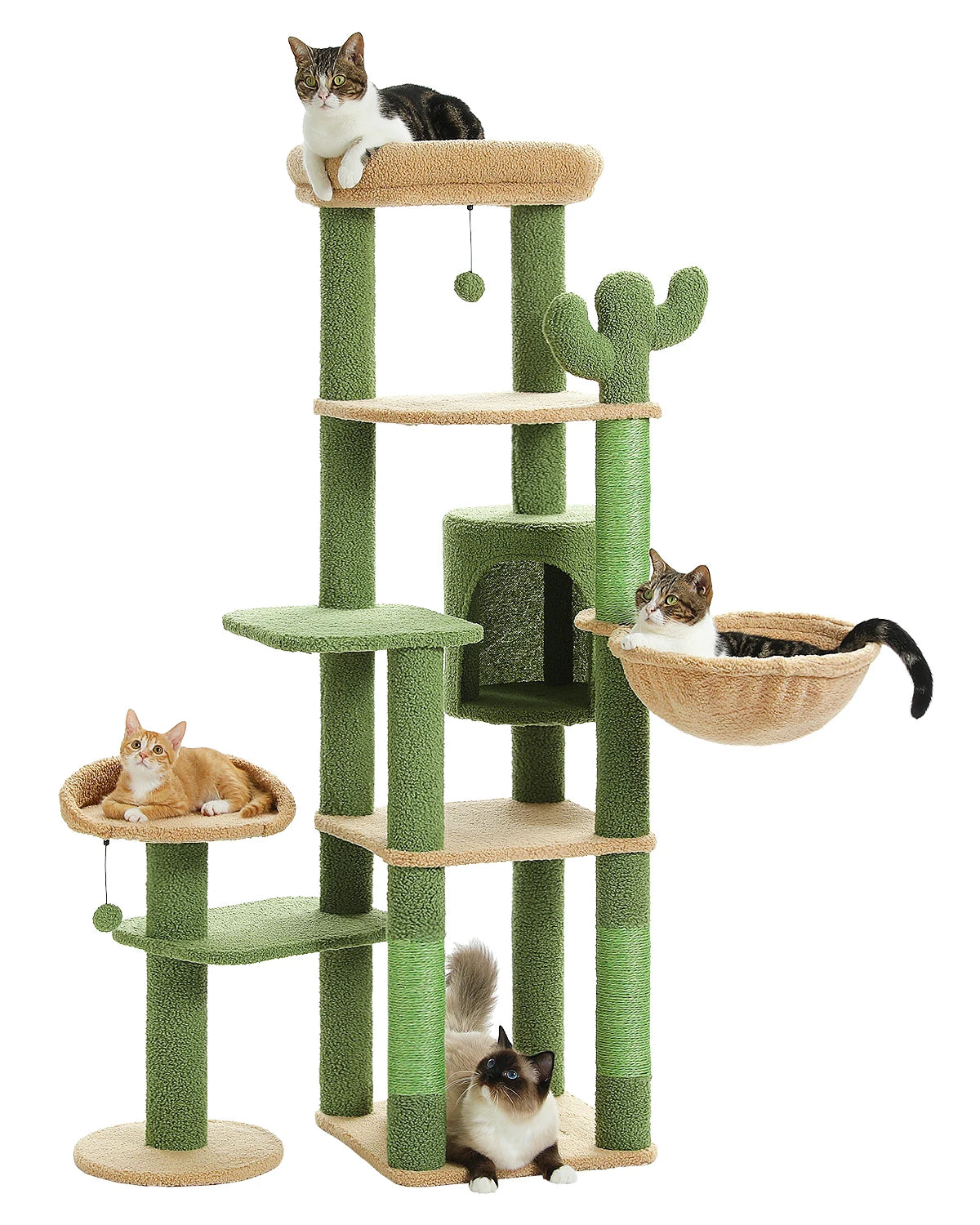 150cm "Cactus" Cat Tree Tower