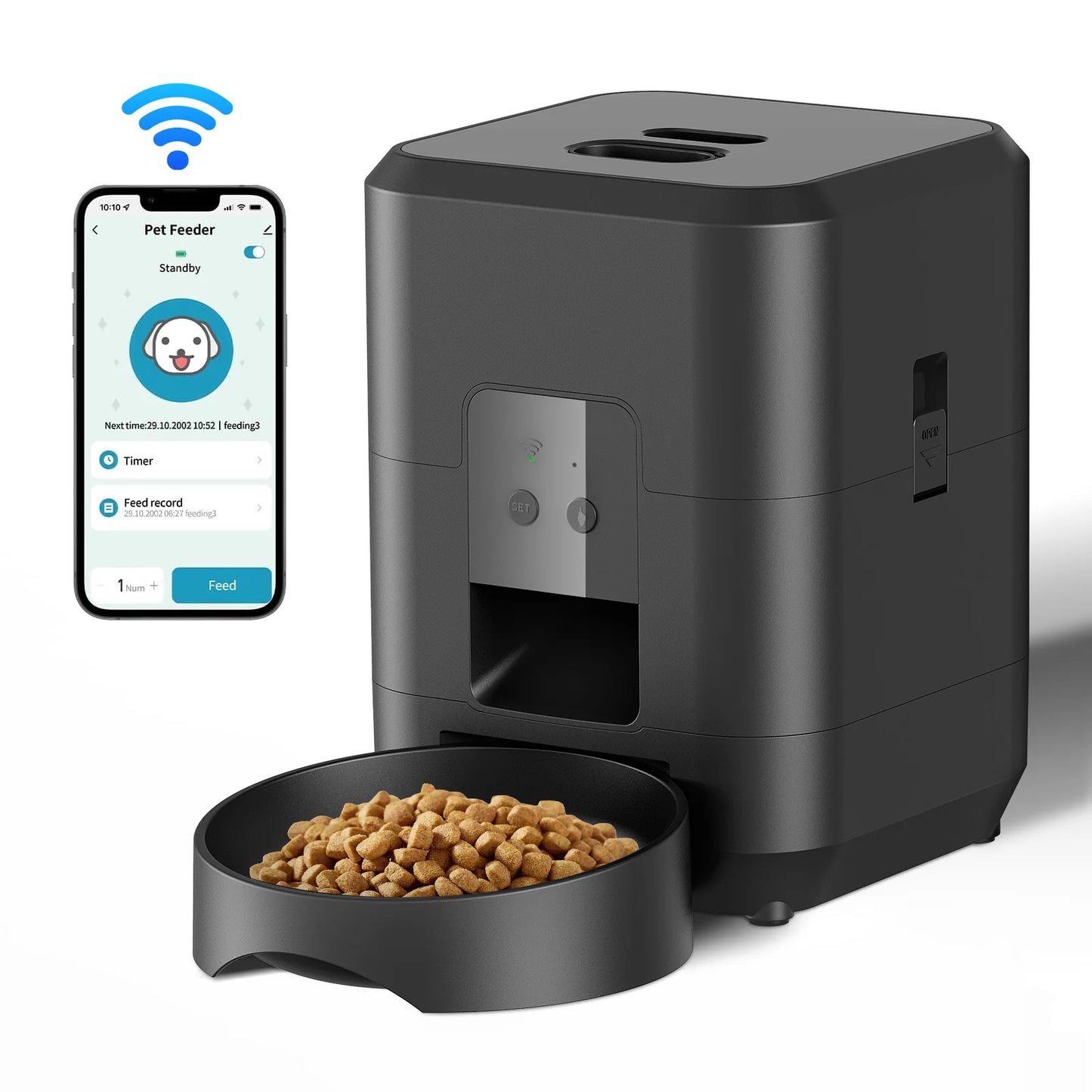 Inovative WIFI Smart Pet Feeding Station