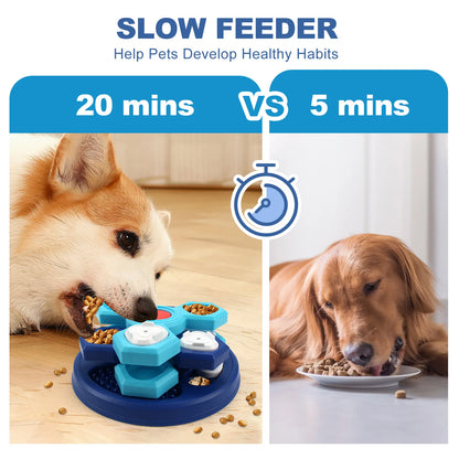 Interactive Dog Puzzle Feeder