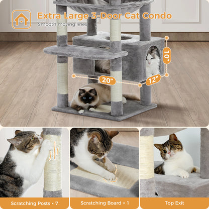 180cm "Shadow" Cat Tree Tower 15 Colors