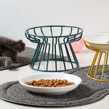 Nordic Style Pet Feeding Ceramic Bowl