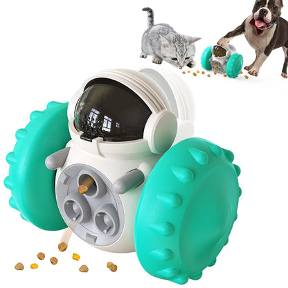 Interactive Pet Puzzle Feeder – Tumbler Balance Toy