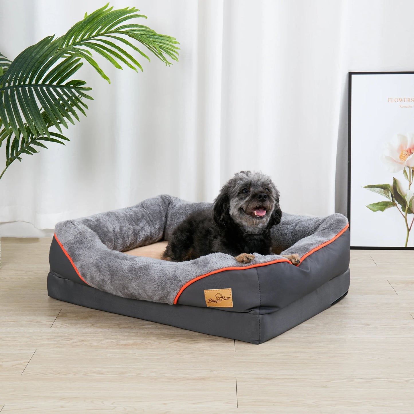 PawCloud™ Orthopedic Memory Foam Dog Bed