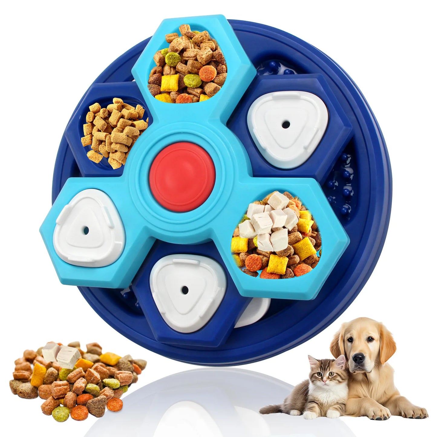 Interactive Dog Puzzle Feeder