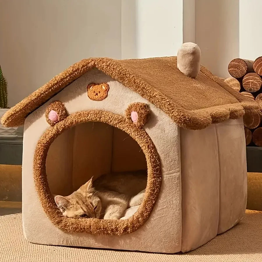 SnugPaws Foldable Pet House