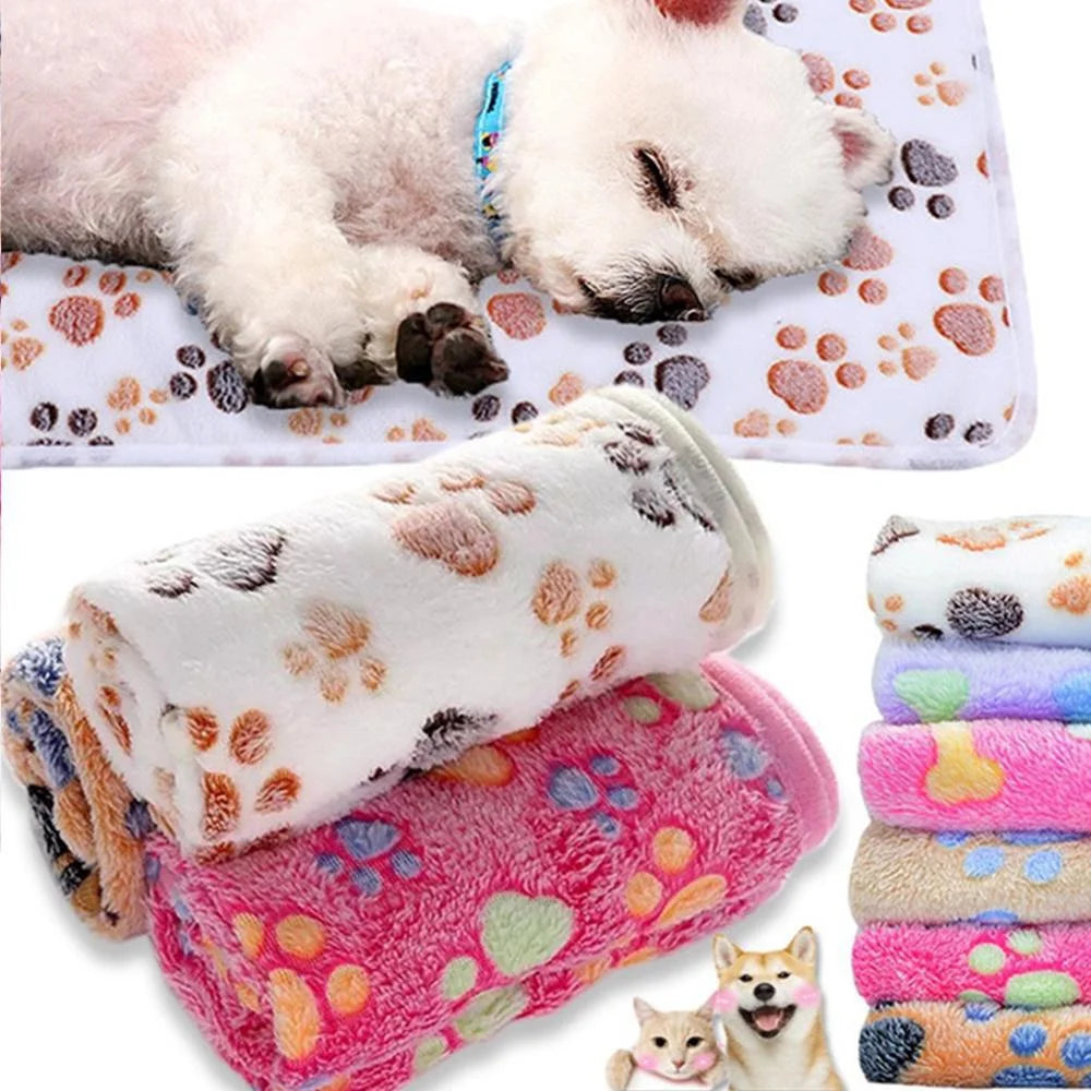 Ultra Soft Coral Fleece Pet Blanket