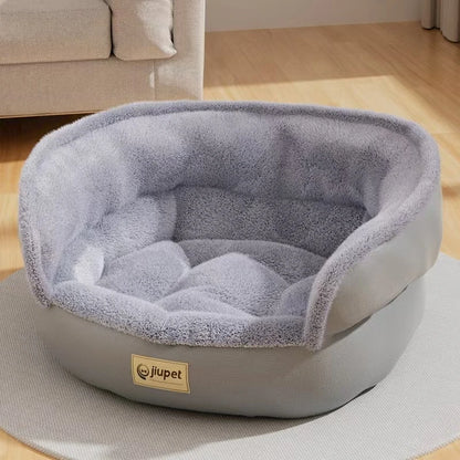 Plush Anti-Anxiety Cotton Bed "CloudNest"