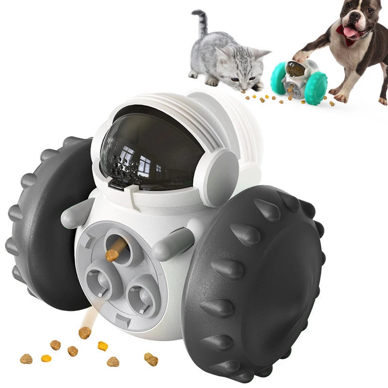 Interactive Pet Puzzle Feeder – Tumbler Balance Toy