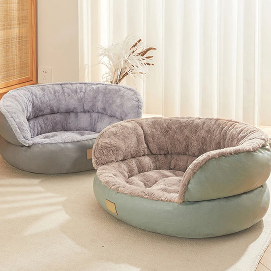 Plush Anti-Anxiety Cotton Bed "CloudNest"