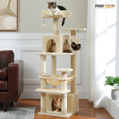 184cm "Midnight" Cat Tree Tower