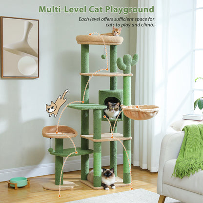 150cm "Cactus" Cat Tree Tower