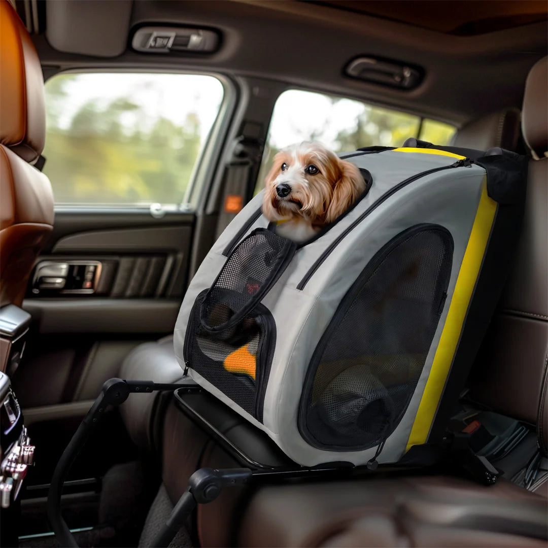 Multifunctional 2 in 1  Pet Car Seat & Stroller