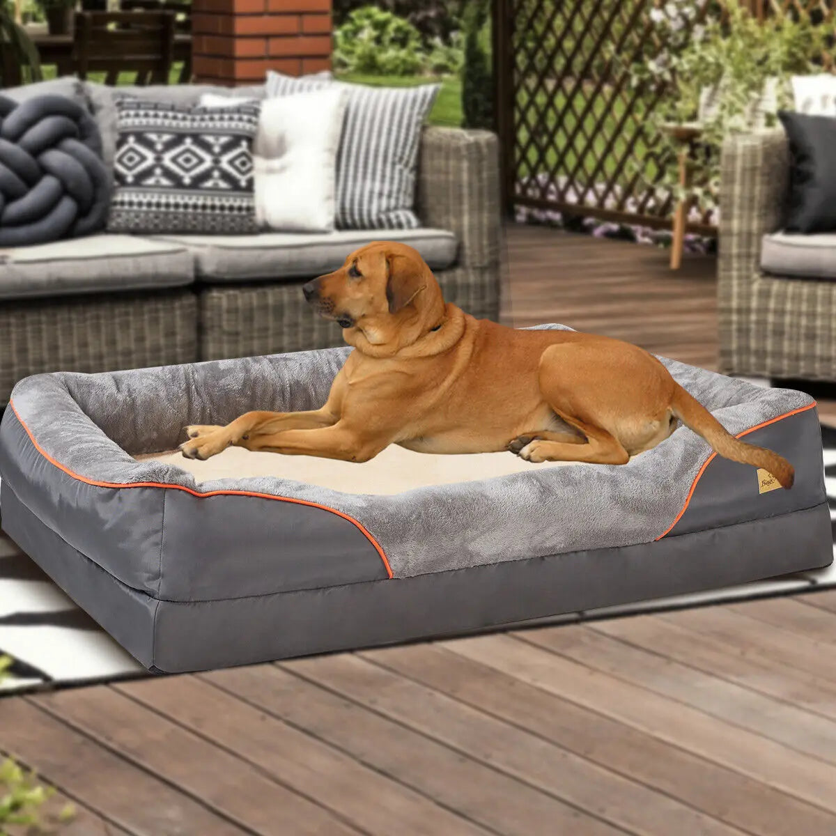 Letto ortopedico in memory foam per cani PawCloud™