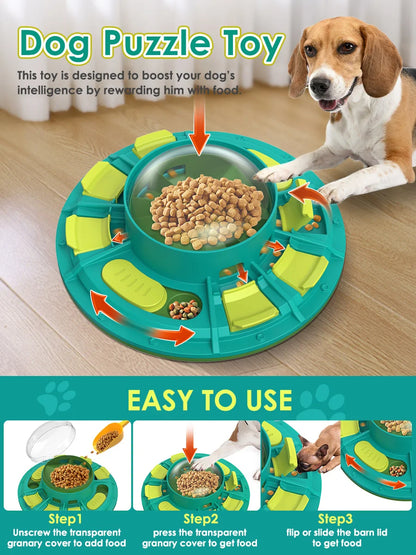 Mangiatoia per cani Puzzle IQ Plus