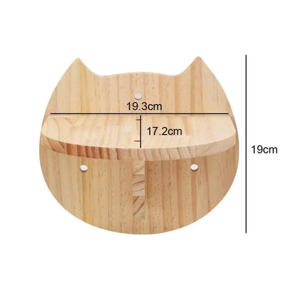 Wall Mounted "Jane" Cat Activity & Exercise Set