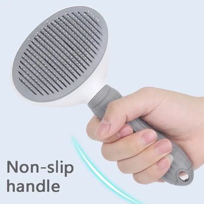 Self-cleaning Pet Hair Remove Brush