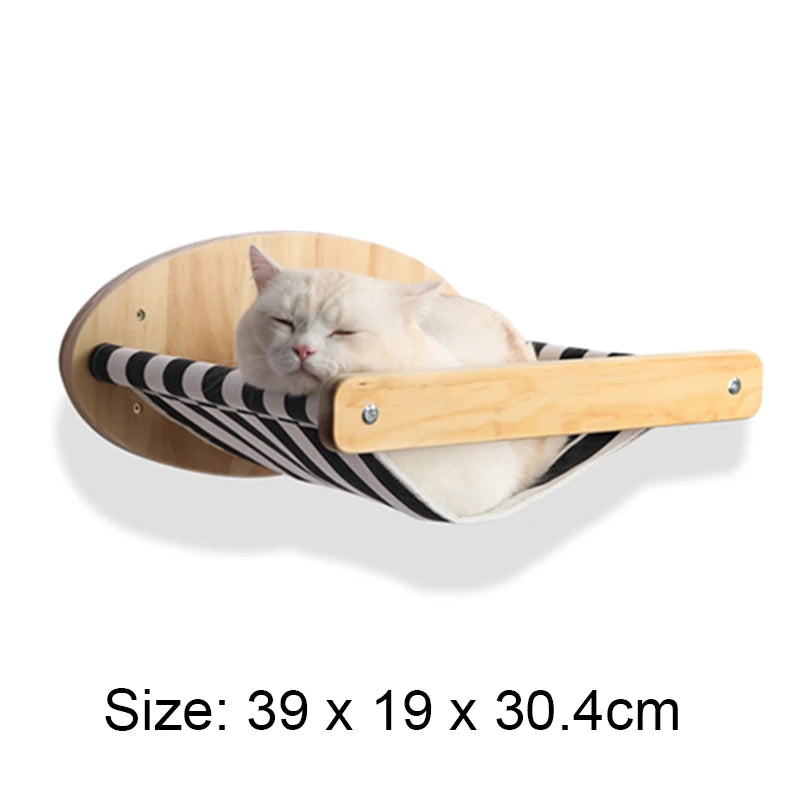 Wall Mounted "Jane" Cat Activity & Exercise Set