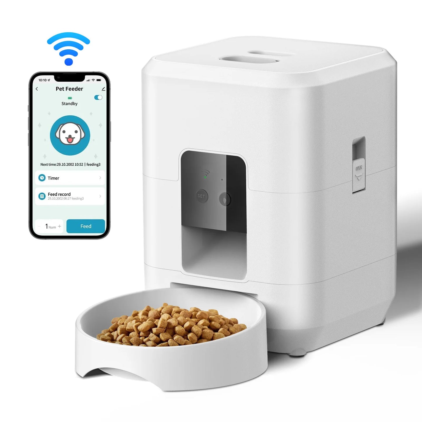 Inovative WIFI Smart Pet Feeding Station