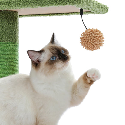 239-275cm "Cactus" Adjustable Floor-to-Ceiling Cat Tree