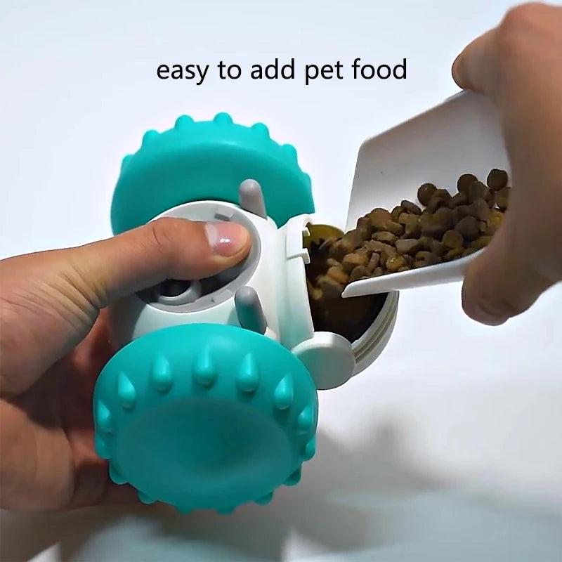 Interactive Pet Puzzle Feeder – Tumbler Balance Toy