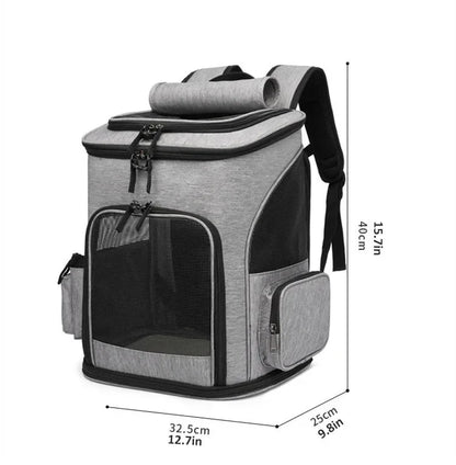 Eleganter Haustierträger -Rucksack