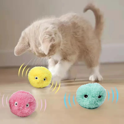 2025 "Fluffy" Interactive Catnip Sound Ball