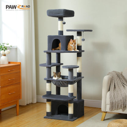 184cm "Midnight" Cat Tree Tower