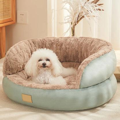 Plush Anti-Anxiety Cotton Bed "CloudNest"