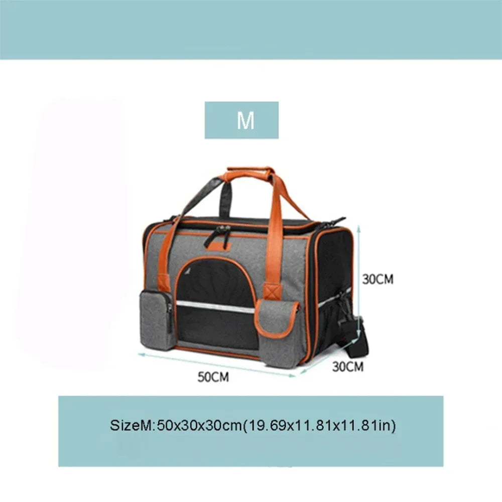 2025 Stylish Foldable Pet Travel Carrier