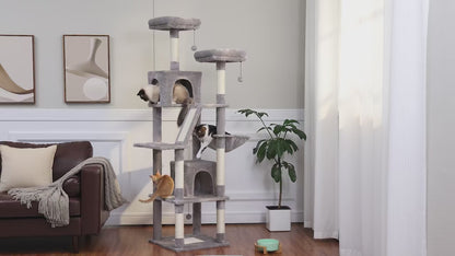 180cm "Shadow" Cat Tree Tower 15 Colors